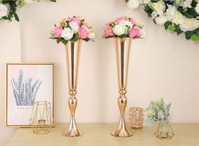 img 1 attached to Trumpet Centerpieces Living Wedding Decorations Home Decor