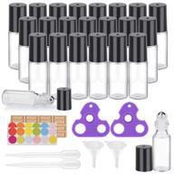 optimized roller bottle set: includes funnels and droppers логотип