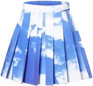 👗 stylish & versatile: sangtree girls & women's pleated skirt - perfect for every occasion! logo