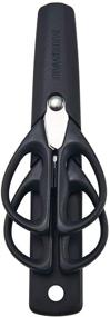 img 4 attached to 🍴 Farberware 5241036 2 Piece All-Purpose Shears Set: Versatile Cutting Tools with Magnetic Holder, Black