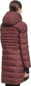 img 3 attached to Orolay Womens Jacket Mid Length Darkgrey Women's Clothing and Coats, Jackets & Vests