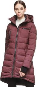 img 1 attached to Orolay Womens Jacket Mid Length Darkgrey Women's Clothing and Coats, Jackets & Vests