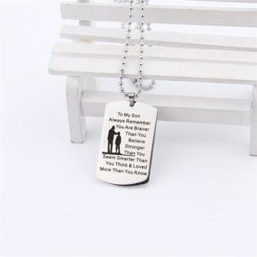 img 2 attached to Personalized Birthday Customed Necklace Remember