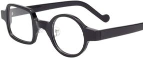 img 1 attached to Liansan Fashion Acetate Asymmetric Innovative