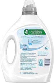 img 2 attached to 🌼 Sensitive Skin Liquid Laundry Detergent, 2X Concentrated, Clear, 110 Loads