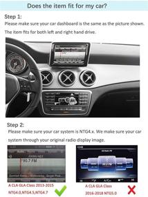 img 3 attached to 📱 Road Top 10.25" Car Touch Screen for Mercedes Benz CLA GLA Class X156 C117 CLA200 GLA200 - Android 10 Car Stereo with Wireless Caplay, Android Auto, Split Screen Support (2013-2015 Year)