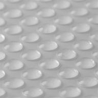 🔴 eshanmu self-adhesive clear rubber feet tiny bumpons 0.25" diameter x 0.079" height [100pcs] (6x2mm) logo