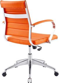 img 1 attached to 🪑 SEO-Optimized: Modway Jive Mid Back Office Chair in Orange