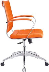 img 2 attached to 🪑 SEO-Optimized: Modway Jive Mid Back Office Chair in Orange