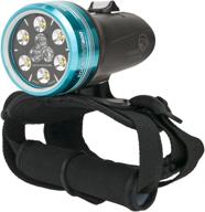 🔦 black sola dive 800 s/f underwater light by light & motion logo