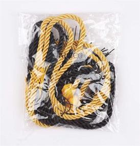 img 1 attached to Double Graduation Honor Cords Black