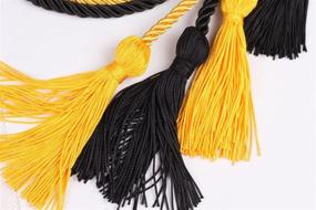 img 2 attached to Double Graduation Honor Cords Black