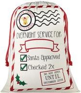 personalized christmas presents drawstring decorations retail store fixtures & equipment logo