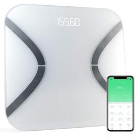 img 4 attached to 📊 KoreHealth KoreScale - Bluetooth Smart Scale for Weight and Body Fat , Digital Bathroom Scales Track BMI, Muscle Mass and Body Liquids , Wireless Digital Body Weight Scale