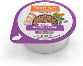 img 3 attached to 🐾 Premium Minced Recipe with Gravy: Instinct Grain-Free Wet Cat Food – A Natural Delight for Your Feline Companion