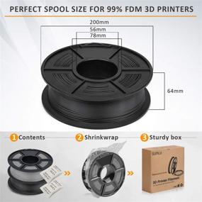 img 1 attached to 🖨️ SUNLU Additive Manufacturing Printer Filament: Unparalleled Dimensional Accuracy for Superior Prints