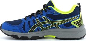 img 3 attached to 👟 Highly Visible ASICS Gel Venture Girls' Running Shoes in Safety Yellow - Enhance Safety and Style