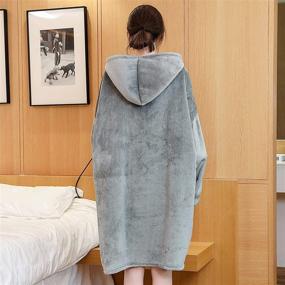 img 2 attached to Ustyle Oversized Wearable Pullover Sweatshirt Bedding