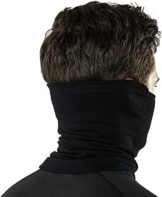 img 3 attached to 🧣 TSLA 1 or 2-Pack Winter Neck Warmer Gaiter: Lightweight Half Balaclava, Windproof Face Mask for Skiing, Snowboarding, and Outdoor Sports