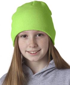 img 1 attached to Ultraclub Unisex Child Beanie 8131 Lime