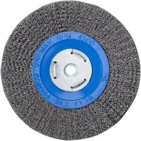 img 4 attached to 🔧 Mercer Industries 183020 Crimped Wire Wheel, 8x3/4x2 (1/2, 5/8), Ideal for Bench/Pedestal Grinders