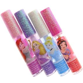img 1 attached to 💄 Get Gorgeous with TownleyGirl Disney Princess Super Sparkly Lip Gloss Set, 7 CT