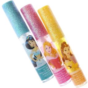 img 2 attached to 💄 Get Gorgeous with TownleyGirl Disney Princess Super Sparkly Lip Gloss Set, 7 CT