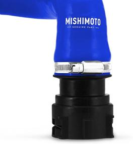 img 1 attached to 🔵 Silicone Radiator Hose Kit for BMW E46 3-Series 1999-2006 in Blue - Mishimoto MMHOSE-E46-NONMBL