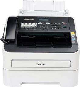 img 1 attached to 🖨️ High-Speed Mono Laser Fax Machine, Dark/Light Gray - Brother FAX-2840 (FAX2840)
