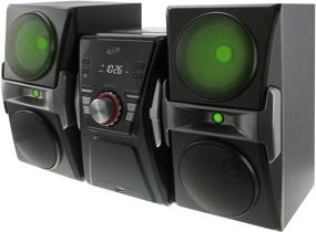 img 2 attached to iLive IHB624B Bluetooth CD and Radio Home Music System with Color Changing Lights, Remote Included - Black