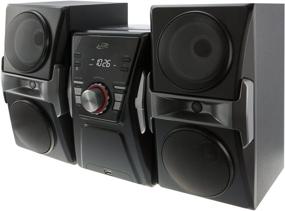 img 4 attached to iLive IHB624B Bluetooth CD and Radio Home Music System with Color Changing Lights, Remote Included - Black