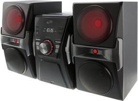 img 1 attached to iLive IHB624B Bluetooth CD and Radio Home Music System with Color Changing Lights, Remote Included - Black