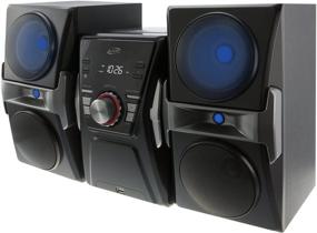 img 3 attached to iLive IHB624B Bluetooth CD and Radio Home Music System with Color Changing Lights, Remote Included - Black