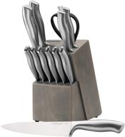 повысьте уровень своего кулинарного опыта с набором ножей chicago cutlery insignia steel из 13 предметов и блоком. логотип