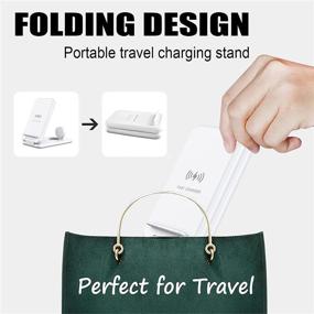 img 3 attached to Portable Wireless Foldable Charging Compatible