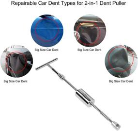 img 1 attached to 🚗 Super PDR 52pcs Paintless Dent Repair Removal Tools Kit for Auto Car Body - Perfect for Automobiles, Motorcycles & More!
