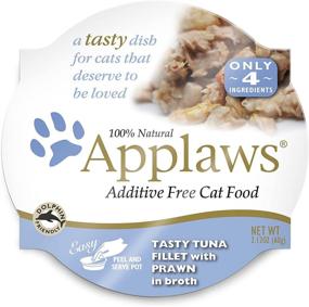 img 2 attached to 🐟 Premium Applaws Tasty Tuna Fillet with Prawn Cat Food - 18 Cups, 2.12 Ounces Each