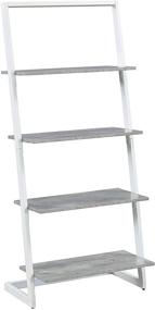 img 4 attached to Convenience Concepts 111289C1WF Graystone Bookcase