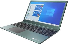 img 1 attached to 💻 Gateway 15.6" FHD Ultra Slim Laptop Computer with Ryzen 5 3450U, 16GB RAM, 256GB SSD, and Fingerprint Scanner - Windows 10, Green