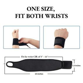 img 3 attached to 🏋️ Fitness Support Brace - Adjustable for Arthritis and Tendinitis