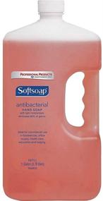 img 1 attached to Жидкое антимикробное мыло Softsoap: 1 галлон, запасная упаковка, формула Crisp Clean