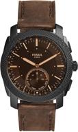 🕶️ мужские часы fossil machine stainless hybrid smartwatch - ultimate seo-оптимизированные часы логотип