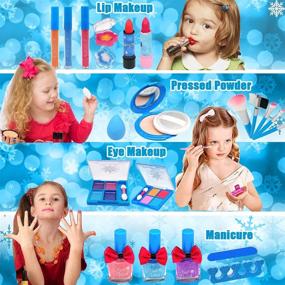 img 2 attached to Washable Kids Makeup: Perfect Gifts for Girls