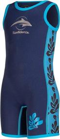 img 4 attached to 🔥 Stay Warm in Style: Konfidence Children's Warma Wetsuit for Endless Water Fun