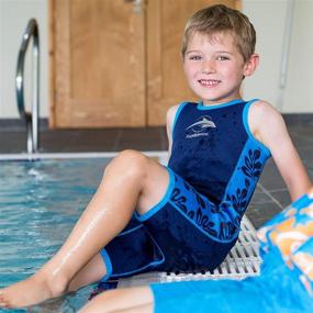 img 3 attached to 🔥 Stay Warm in Style: Konfidence Children's Warma Wetsuit for Endless Water Fun