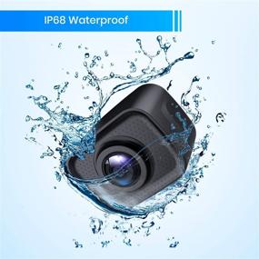 img 1 attached to Беспроводная камера заднего вида для грузовиков AUTO-VOX W7PRO, поддержка 2 видеоканалов, задняя камера с встроенным передатчиком.