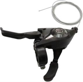 img 2 attached to 🚵 Vicue ST-EF51 Set: 21 Speed Shifter Brake Lever Combo for Mountain Bikes