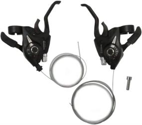 img 4 attached to 🚵 Vicue ST-EF51 Set: 21 Speed Shifter Brake Lever Combo for Mountain Bikes