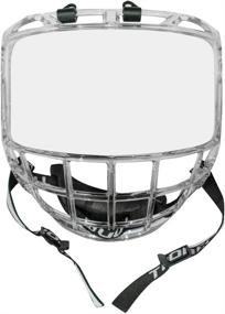 img 2 attached to 🏒 TronX S950 Full-Face Visor Combo for Senior Adult Hockey