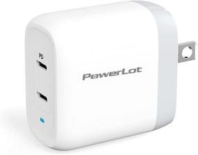 img 4 attached to 🔌 PowerLot USB C Wall Charger - 40W GaN PD 3.0 Fast Charger with 2 Ports | 20W USB C Charger Box for MacBook Air, iPhone 13/13 Pro/13 Mini, iPhone 12/Pro/12 Pro Max/12 Mini, iPad, Samsung S21/S20, and More